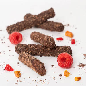 Booja Booja Raspberry Scrunch Chocolate Truffle Loglets 115g